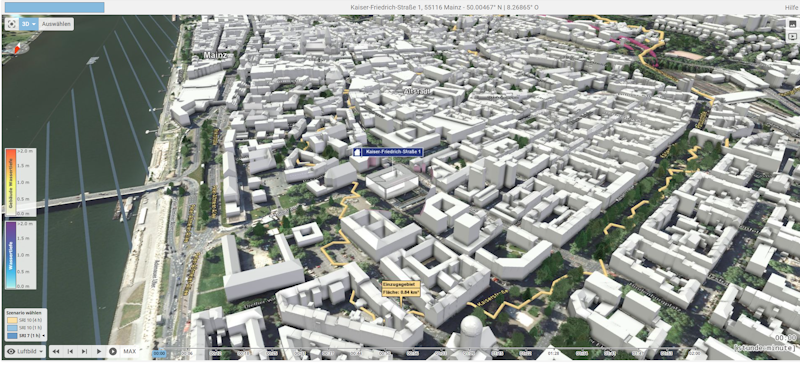 Vorschau der 3D-Visualisierung